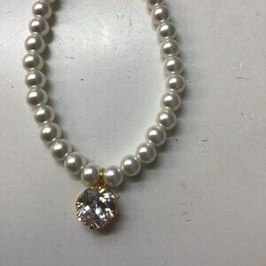 Kate Spade New Pearl and Rhinestone Bracelet
